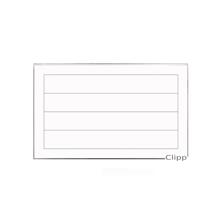 Բեյջ քորոցով Clipp 10x7 սմ