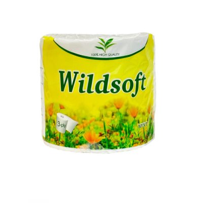 Զուգարանի թուղթ Wildsoft 3 շերտ